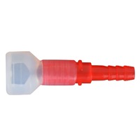 USWE Bite Valve Straight - Red/Clear