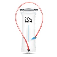 USWE Bladder Shape-Shift Hydration Bladder With Plug & Play Coupling - Red/Clear - 2.5L-3.0L
