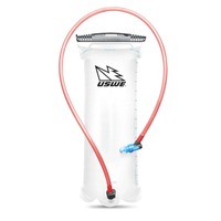 USWE Elite Hydration Bladder With Plug-N-PlayCoupling - Red/Clear - 3L