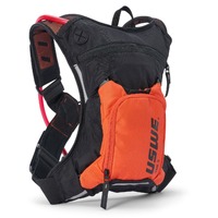 USWE Raw Dirt Biking Hydration Pack - Black/Orange - 3L