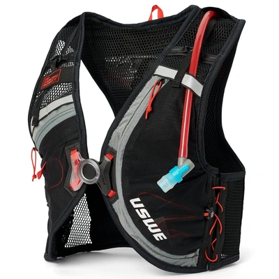 USWE RUSH 8L BIKE HYDRATION VEST CARBON BLK (MD)