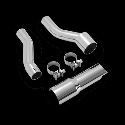 V & H TRIKE ADAPTER KIT CHROME 17-22