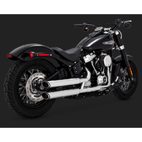 Vance & Hines Twin Slash 3 Inch S/O - Softail 18-20 (Exc FXFB/FLDE/FLHC-All)