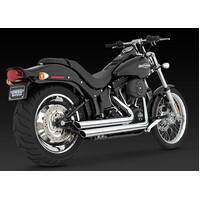 Vance & Hines Bigshot Staggered Dyna Chrome