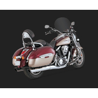 V&H TWIN SLASH S/O KAW VULCAN 1700 NOMAD/VOYAGER/VAQUARO 09-13