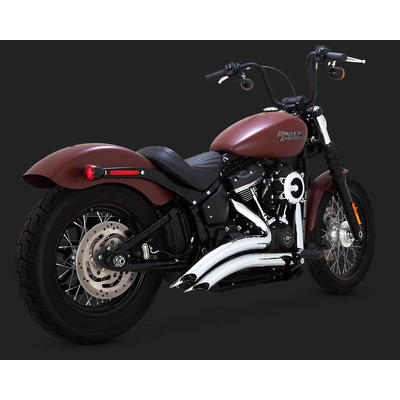 Vance & Hines Big Radius 2-2 Softail 18-20 (Chrome) (Exc Fxsb/Flstf)*