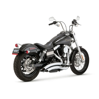 Vance & Hines Big Radius 2-2 Chrome Dyna 06-17 Excl Switch Back Was V26071/V23371