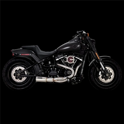 Vance & Hines Hi-Output 2-1 Stainless Steel Softail 18-21 (Fits Fxfb/Fxbb/Flsl/Flde/Fxlr)