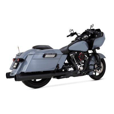 V&H POWER DUALS PCX BLK TOURING 17-22 (WAS V46871)