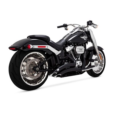 V&H PCX BIG RADIUS 2-2 BLK SOFTAIL 18-22  (FITS: FATBOY + BREAKOUT + FXDR) (WAS V46075)