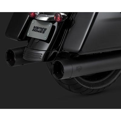 Vance & Hines Titan Oversize 450 S/O Blk/Blk Tip Touring 17-20
