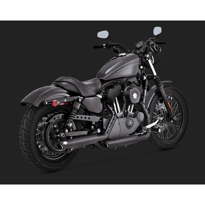 Vance & Hines Twin Slash 3" Slip-Ons Black Sportser 14-18