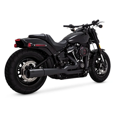 Vance & Hines Pcx Pro Pipe Blk Softail 18-22 (Exc Fatboy/Breakout) (Was V47587)