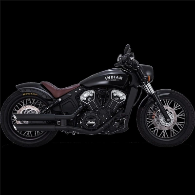 Vance & Hines Pcx Twin Slash 3In S/O Blk