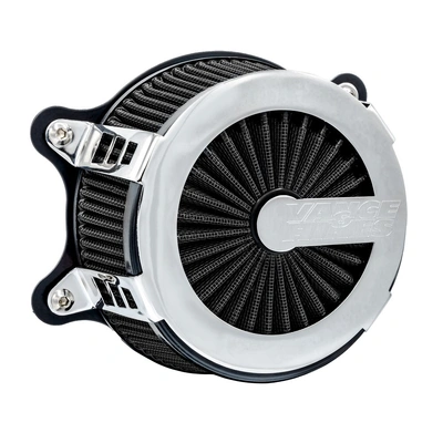 Vance & Hines Vo2 Cage Fighter Air Intake Chrome S/Tail 16-17 Tour 08-16 Dyna 16-17