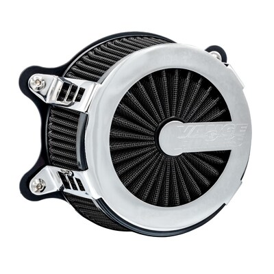 V & H VO2 CAGE FIGHTER AIR INTAKE CHROME SOFTAIL18-22 TOURING 17-22