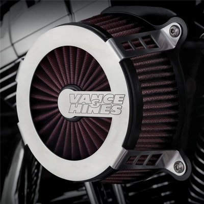 Vance & Hines Vo2 Cage Fighter Air Intake Brushed Softail18-22 Touring 17-22 (Was V70066/70087)