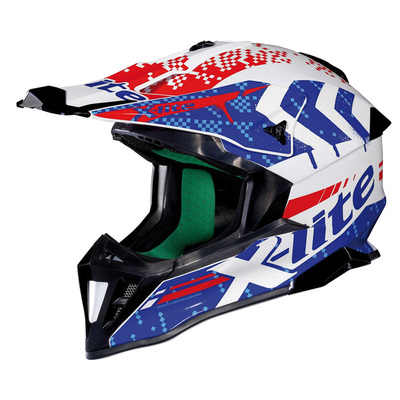 X-Lite X-502 Nac Nac Helmet - Red/Blue