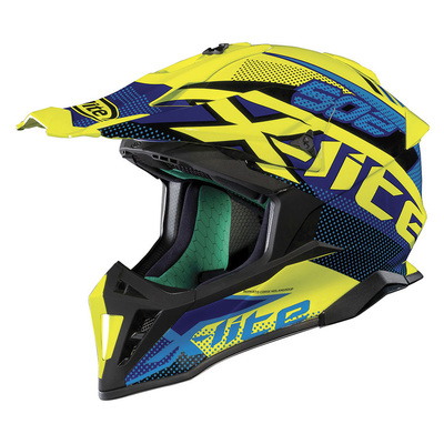 X-Lite X-502 Resistencia Helmet - Yellow/Blue