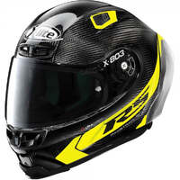 X-Lite X-803RS Hot Lap Helmet - Carbon/Yellow