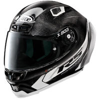 X-Lite X-803RS Hot Lap Helmet - Carbon/White