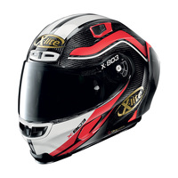 X-Lite X-803RS Ultra Carbon 50th Anniversary Helmet - Carbon/Red/White