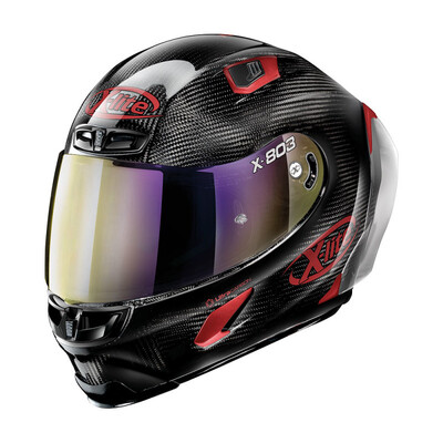 X-Lite X-803RS Iridium Edition Helmet - Carbon/Red
