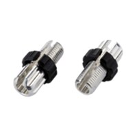 X-Tech Brake Lever Barrel Adjuster M10 Silver / Black 10 Pcs