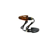 Xtech X-6 LED Carbon Amber Lens Indicators