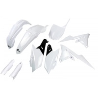 UFO Full Plastic Kit - Yamaha YZF250 14-18/YZF450 14-17 - White