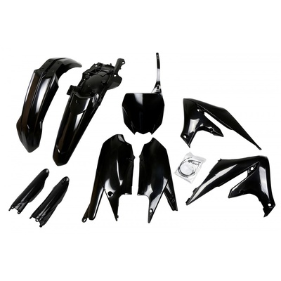 UFO Full Plastic Kit YZ250F 19-23/YZ450F 18-22 - Black