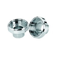 Zodiac Bearing Frame Cups - Chrome