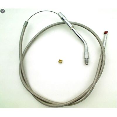 ZODIAC THROTTLE CABLE S/S +6INCH 81-89