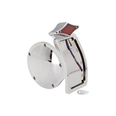 Zodiac Derby Cover w/ Side Mount License Plate Holder (5)