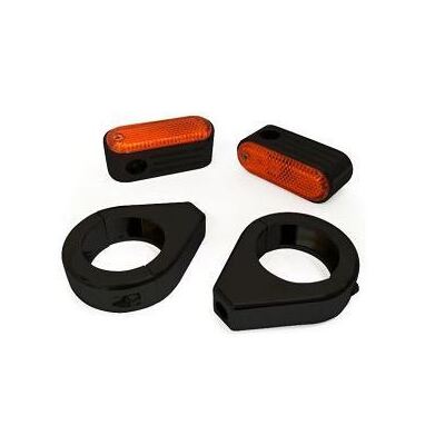 ZODIAC RADIAL IND /CLAMP SET 41MM BK