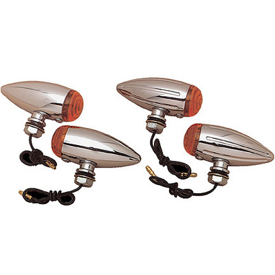 Zodiac Mini Bullet Marker Light Pair - Amber