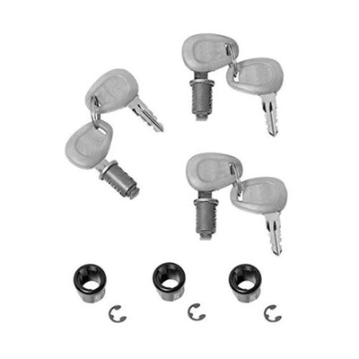 3 KEY & LOCK SET MATCHED SLV