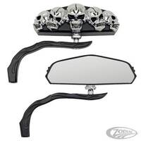 Zodiac Skull Vision Mirror Set - Black