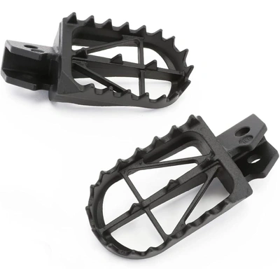 Zeta Wide Footpegs for Honda CRF230 - Black - 50mm