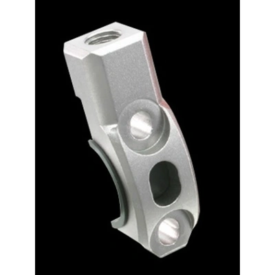 Zeta Rotating Perch Mount Clamp Mirror Mount - Titanium - 10mm