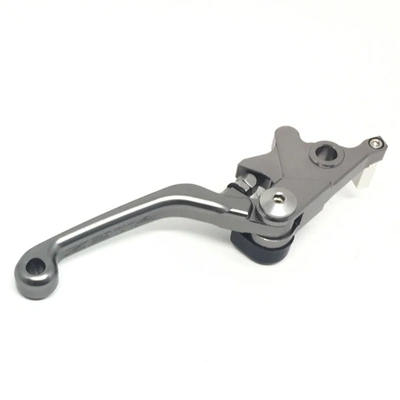 Zeta Pivot Brake Lever for RMX250S '96-98, DRX400S/SM '00<, DR250R '96-00, Djebel 250XC '96-06 (3 Finger, CNC)