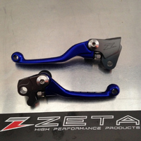 ZETA Pivot Levers - Yamaha - Kawasaki - Suzuki - Blue