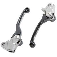 Zeta Husqvarna FP Pivot Lever Set - Black/Silver