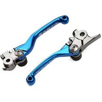 Zeta Husky Magura FP Pivot Lever Set - Blue/Silver