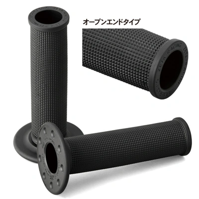 Zeta Slim Full Diamond Open Base Grip - Black