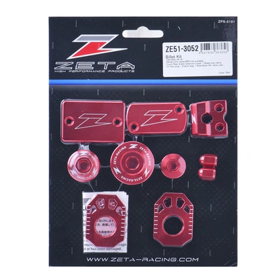 Zeta Billet Bling Kit for CRF250L/M '12-20 - Red