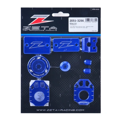 Zeta Billet Bling Kit for DRZ400SM '05< - Blue