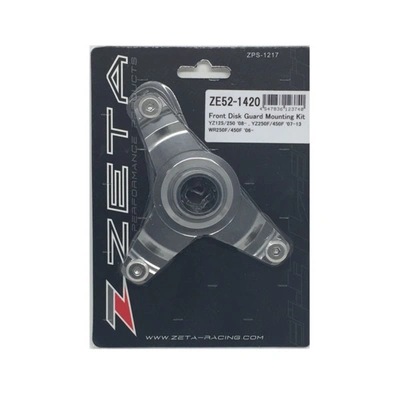 Zeta Front Disc Guard Mount Kit for YZ '08<, YZF '07-13, WRF '06<
