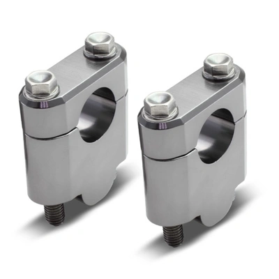 Zeta Bar Clamp Rise Kit for 7/8 Bars - Titanium - 30mm