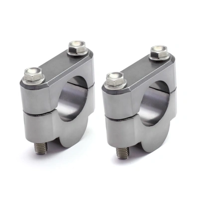 Zeta Bar Clamp Rise Kit for Taper Bars - Titanium - 19mm